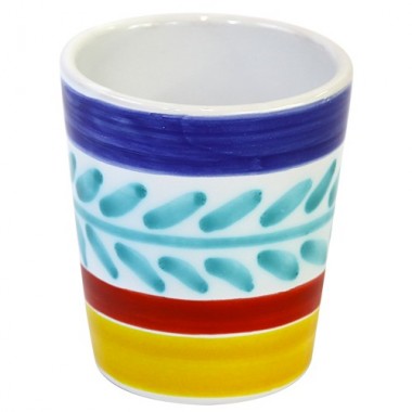 Handmade ceramic Glass Selinunte de simone pottery Handmade ceramic Glass Selinunte de simone pottery